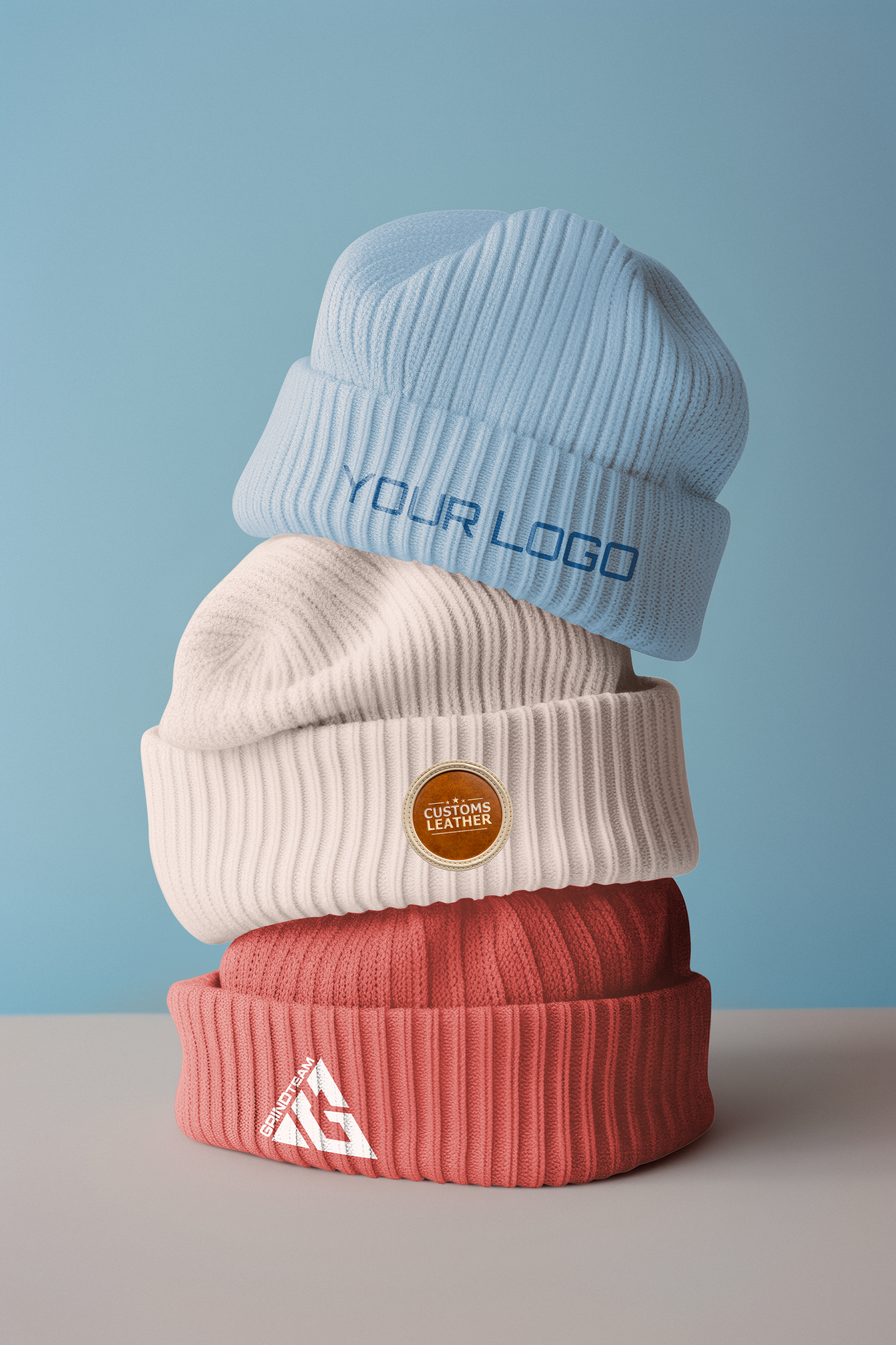 BEANIE 3 COLORS