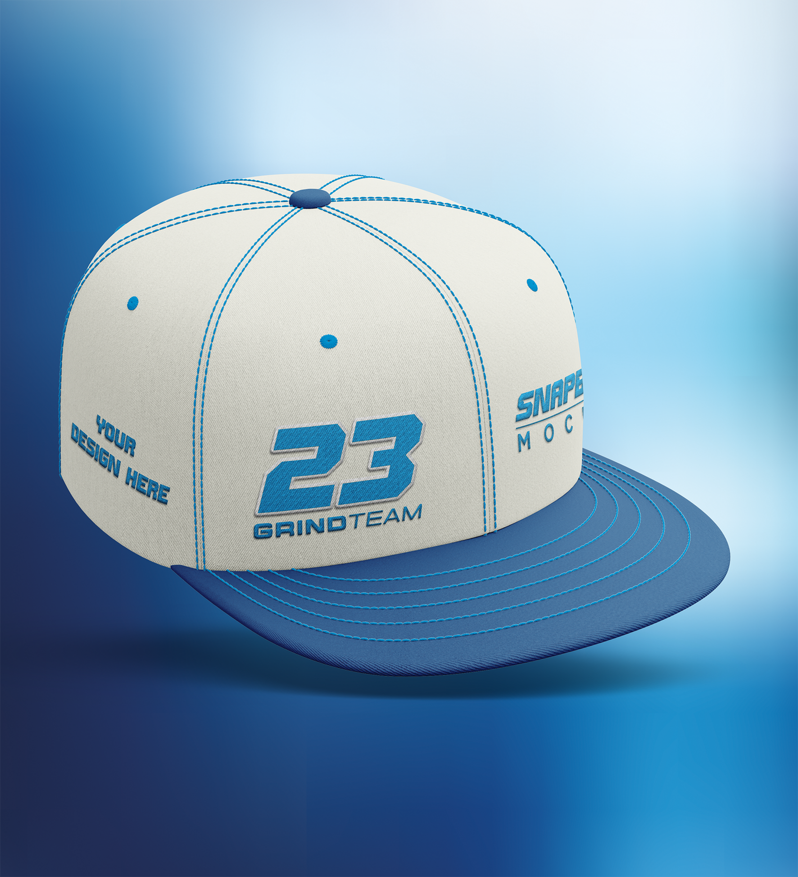 SNAPBACK GRINDTEAMFOND BLAU